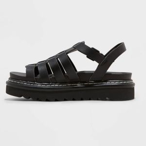 Doc Martin style clog sandals